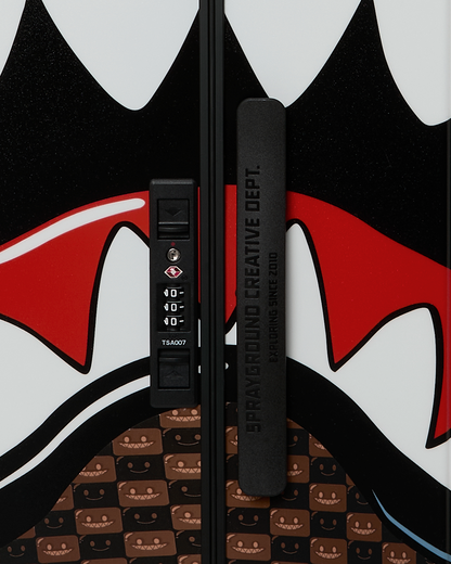 SPRAYGROUND® LUGGAGE SHARKS IN PARIS GRIN & GRIND FULL-SIZE LUGGAGE