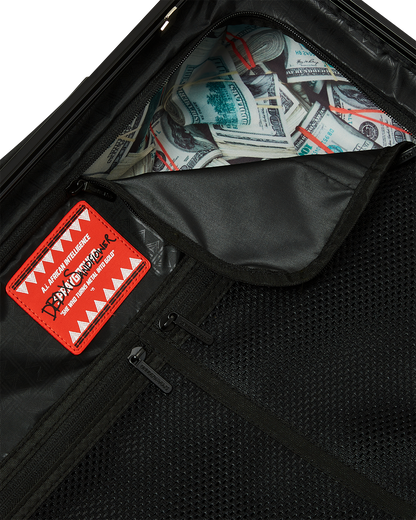 SPRAYGROUND® LUGGAGE A.I. AFRICAN INTELLIGENCE THE SUNSET RESET CARRY ON LUGGAGE - SANDFLOWER COLLAB