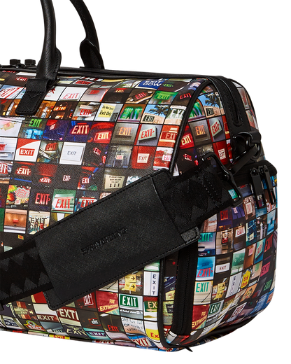 SPRAYGROUND® DUFFLE EXIT ART COLLAB DUFFLE