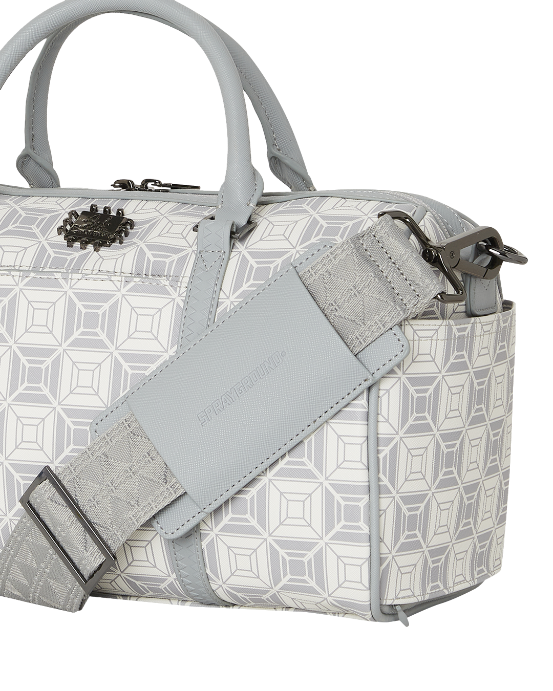 SPRAYGROUND® DUFFLE A.I.8 AFRICAN INTELLIGENCE BOOKED & BUSY MINI DUFFLE