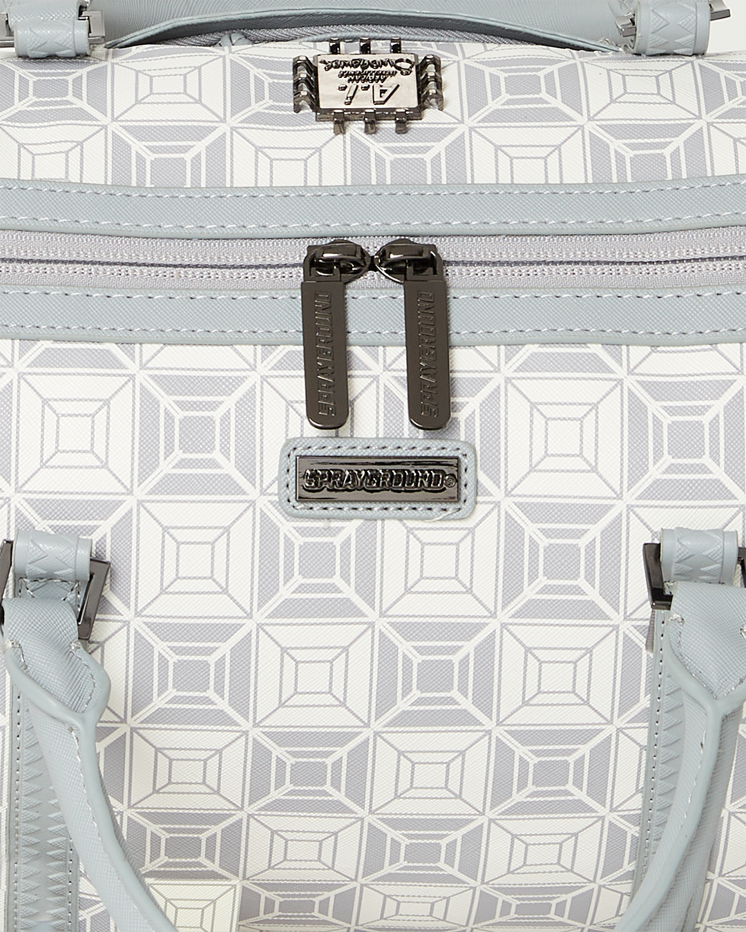 SPRAYGROUND® DUFFLE A.I.8 AFRICAN INTELLIGENCE BOOKED & BUSY MINI DUFFLE