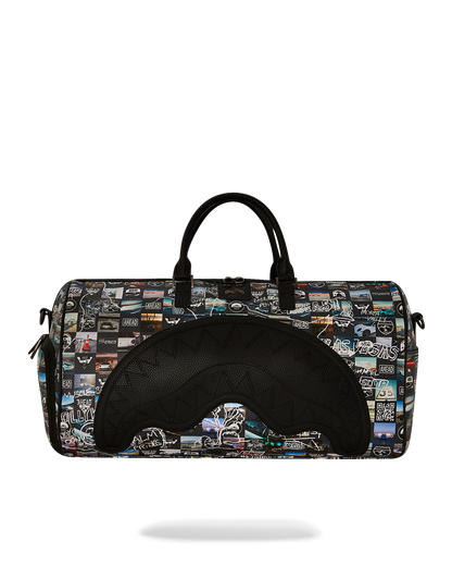 SPRAYGROUND® DUFFLE PORSCHE AHEAD COLLAB DUFFLE - LIMITED EDITION