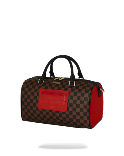 SPRAYGROUND® DUFFLE RED REDEMPTION MINI DUFFLE