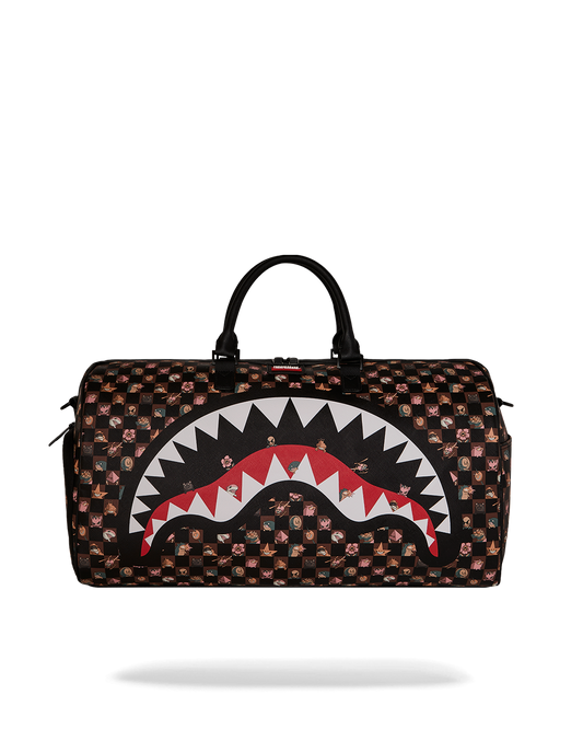 SPRAYGROUND® DUFFLE PEEKING CHARACTERS REMIX DUFFLE