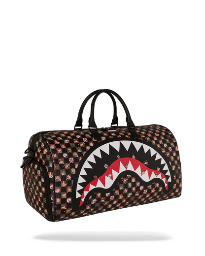 SPRAYGROUND® DUFFLE PEEKING CHARACTERS REMIX DUFFLE