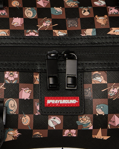 SPRAYGROUND® DUFFLE PEEKING CHARACTERS REMIX DUFFLE