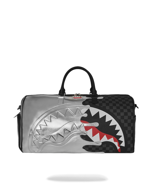 SPRAYGROUND® DUFFLE SILVER SIDE DRIP DUFFLE