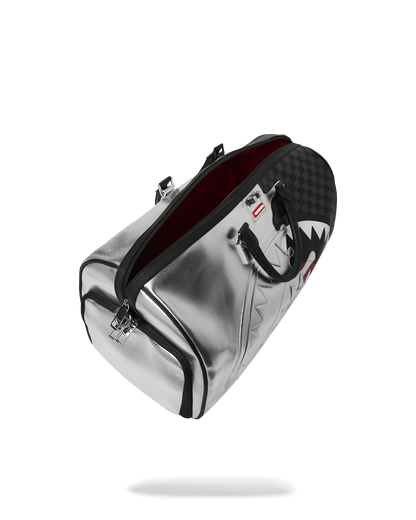 SPRAYGROUND® DUFFLE SILVER SIDE DRIP DUFFLE