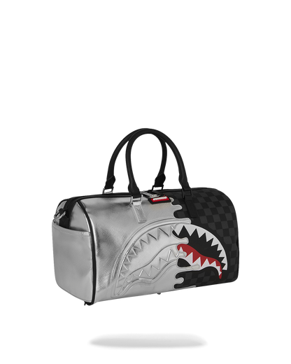 SPRAYGROUND® DUFFLE SILVER SIDE DRIP MINI DUFFLE