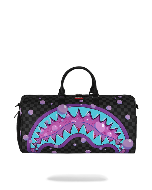 SPRAYGROUND® DUFFLE PURPLE SLIME TAKEOVER DUFFLE