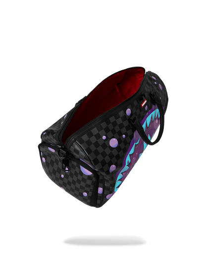 SPRAYGROUND® DUFFLE PURPLE SLIME TAKEOVER DUFFLE