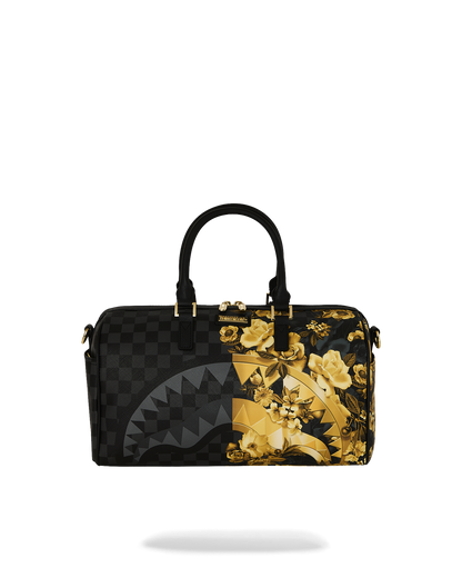 SPRAYGROUND® DUFFLE GOLD FLORAL REMIX MINI DUFFLE