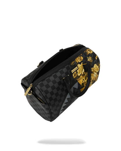 SPRAYGROUND® DUFFLE GOLD FLORAL REMIX MINI DUFFLE