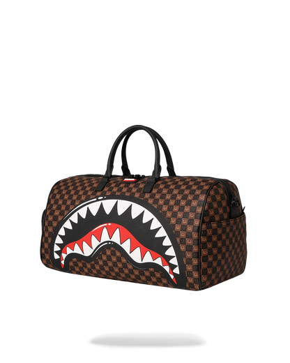 SPRAYGROUND® DUFFLE SHARKS IN PARIS GRIN & GRIND DUFFLE
