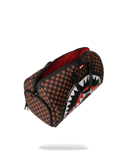 SPRAYGROUND® DUFFLE SHARKS IN PARIS GRIN & GRIND DUFFLE