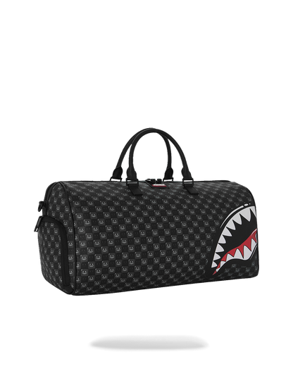 SPRAYGROUND® DUFFLE SHARKS IN PARIS WTF BUBBLY BLACK CHECK DUFFLE