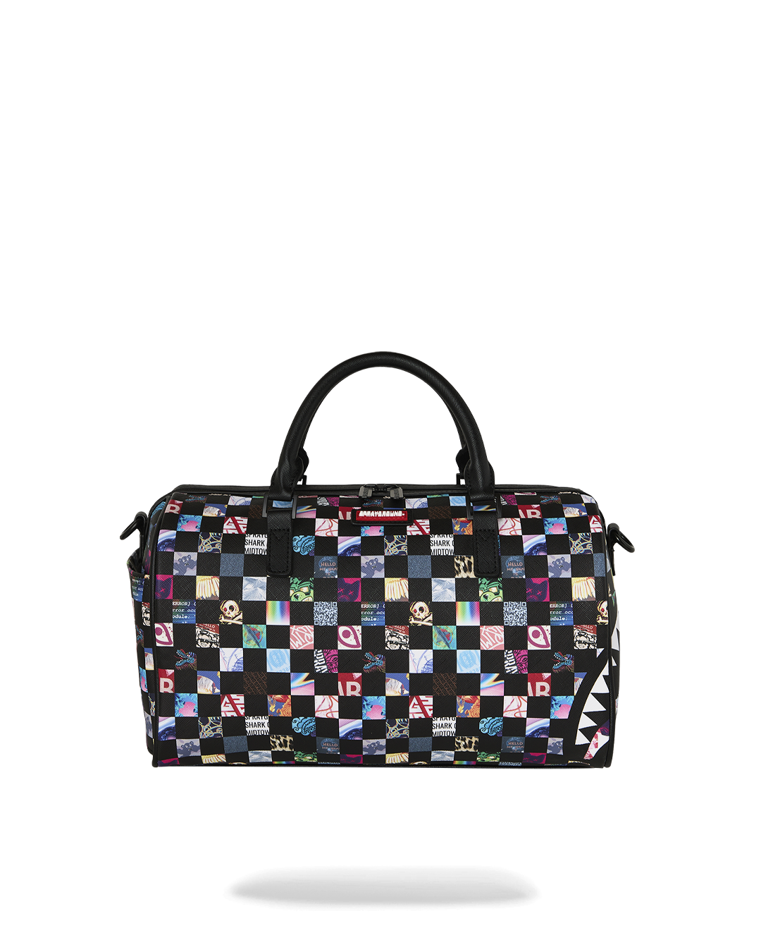 SPRAYGROUND® MINI DUFFLE CRAZY CHECK MINI DUFFLE