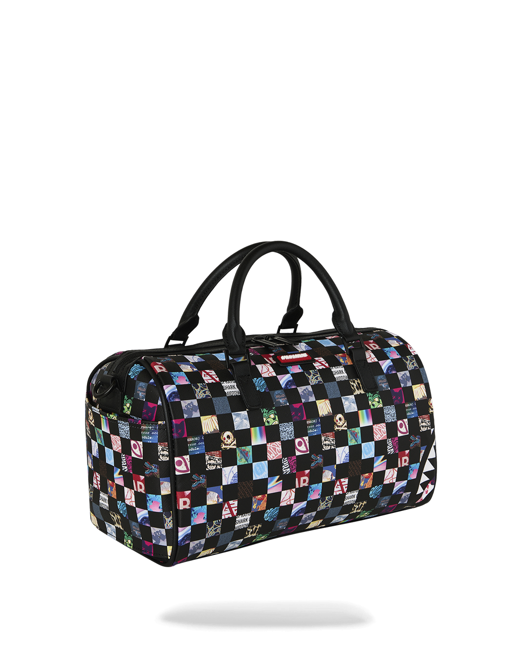 SPRAYGROUND® MINI DUFFLE CRAZY CHECK MINI DUFFLE