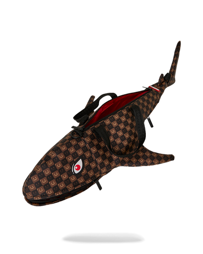 SPRAYGROUND® DUFFLE SHARKS IN PARIS GRIN & GRIND SHARK DUFFLE