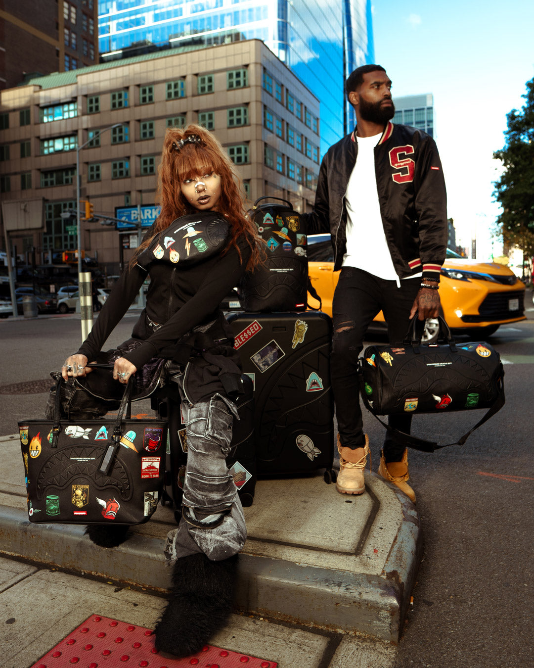 SPRAYGROUND® CROSSBODY CARGO PATCHES SAVVY CROSSBODY