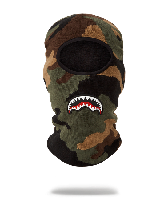 SPRAYGROUND® SKI MASK CAMO SHARK SKI MASK