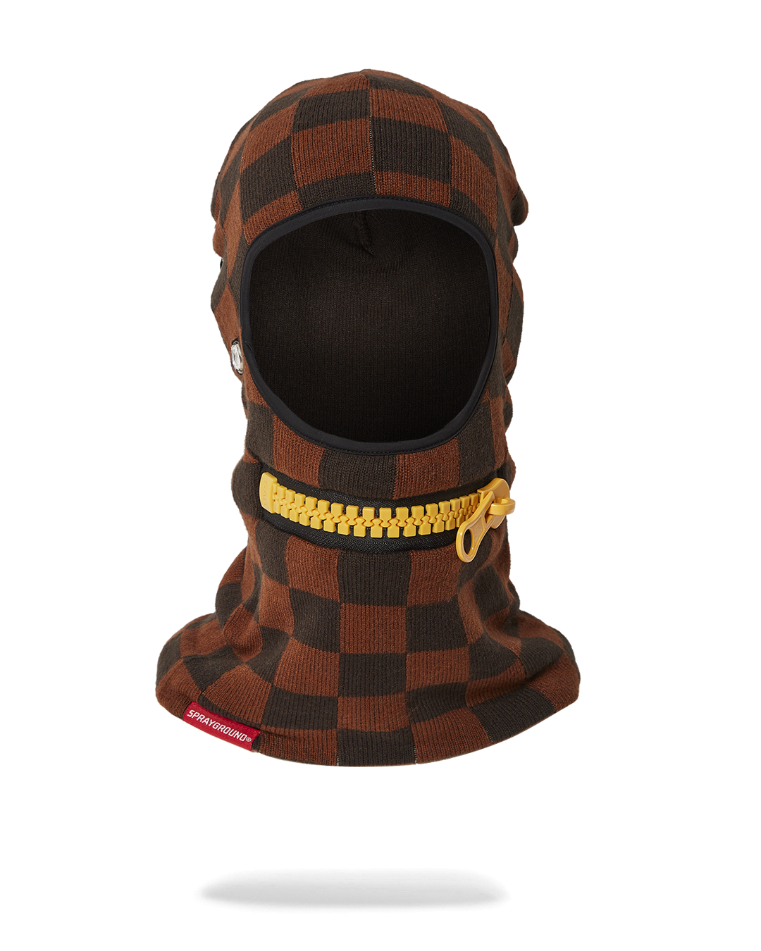 SPRAYGROUND® SKI MASK GOLD ZIPPER MOUTH SKI MASK