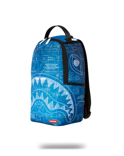 SPRAYGROUND® BACKPACK MINI SCHEMATICS SHARK BACKPACK