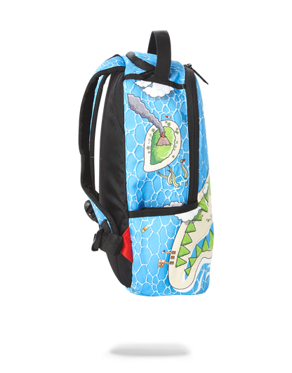 SPRAYGROUND® BACKPACK MINI WELCOME TO SHARK ISLAND BACKPACK
