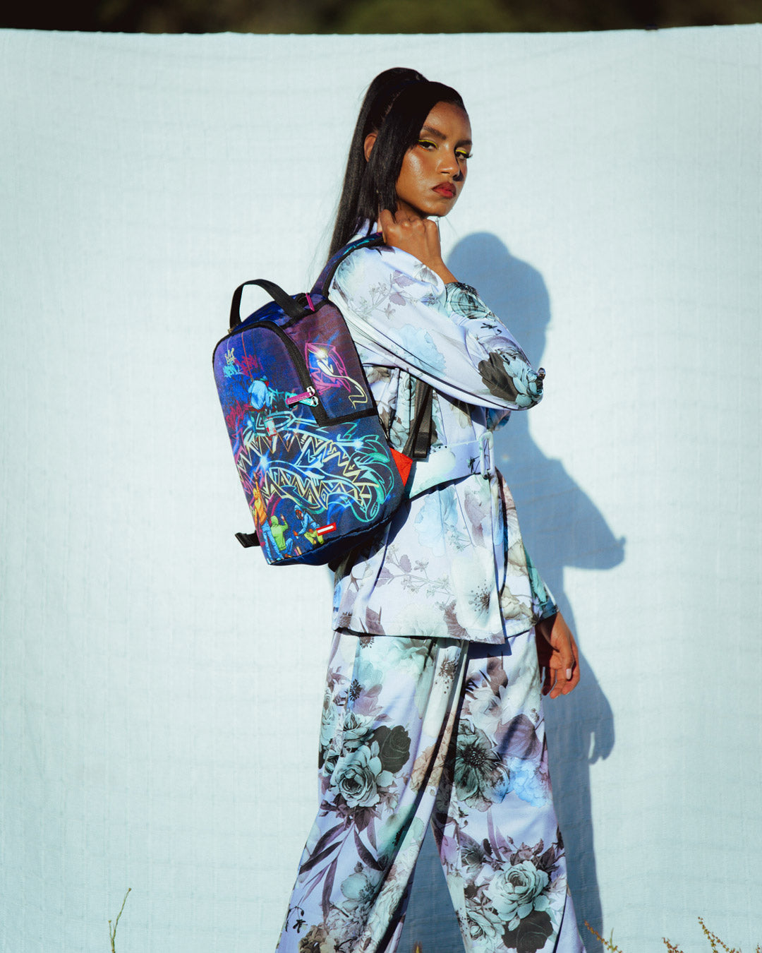 SPRAYGROUND® MINI MIDNIGHT GRAFFITI ARTISTS MINI BACKPACK