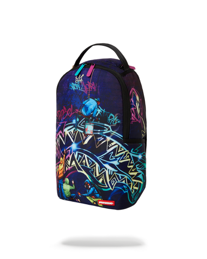 SPRAYGROUND® MINI MIDNIGHT GRAFFITI ARTISTS MINI BACKPACK