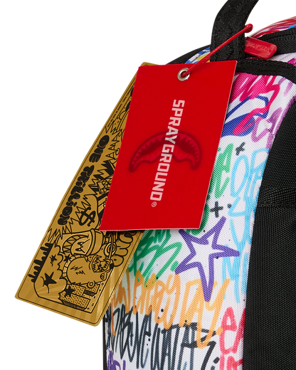 SPRAYGROUND® BACKPACK SPRAY POETRY SPLIT MINI BACKPACK