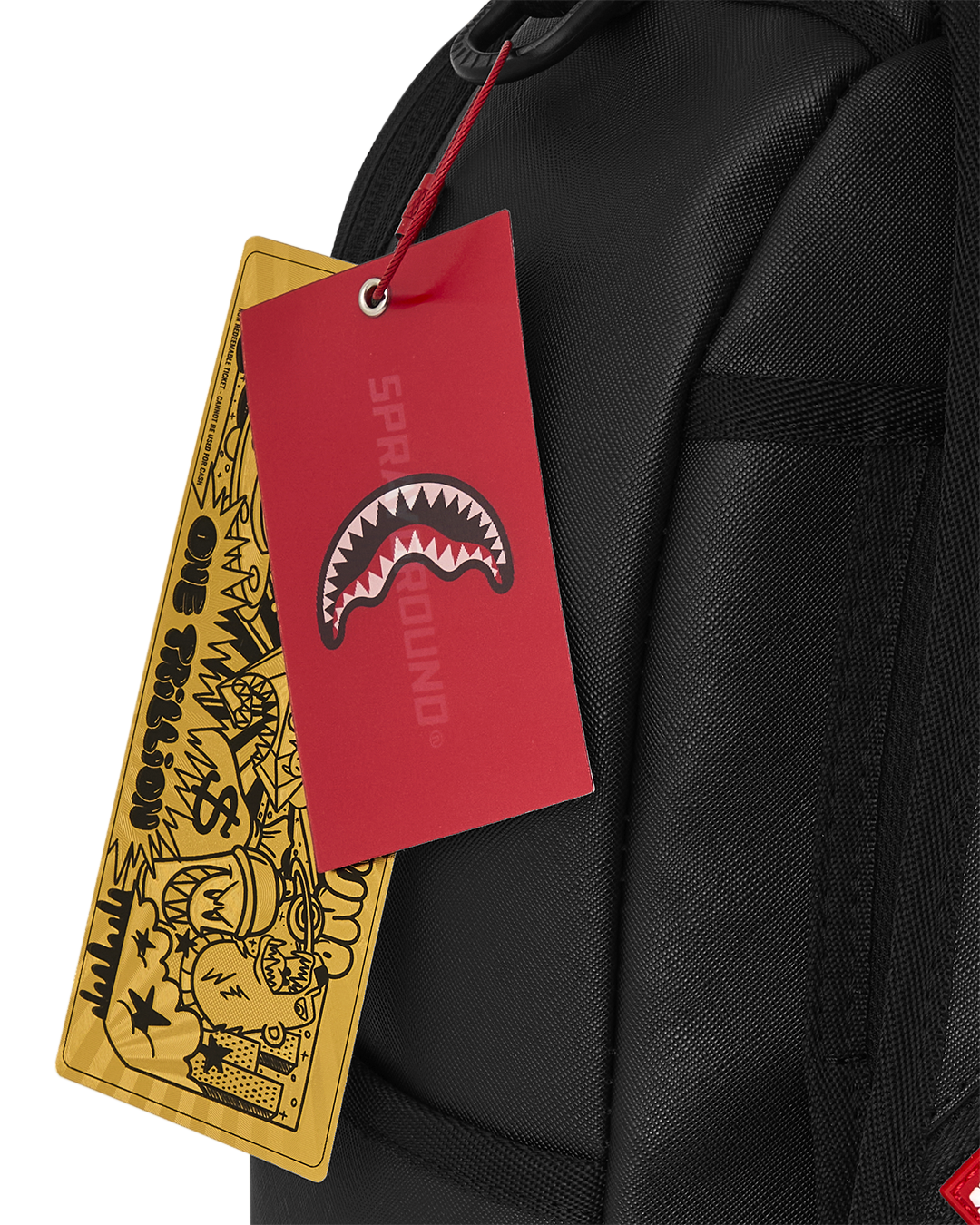 SPRAYGROUND® BACKPACK BLACK TOON SHARK MINI BACKPACK