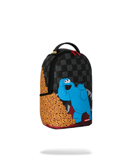 SPRAYGROUND® BACKPACK SESAME STREET COOKIE MONSTER STACK EM HIGH MINI DLX BACKPACK