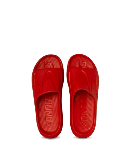 SPRAYGROUND® FOOTWEAR SHARKSLIDE: RED