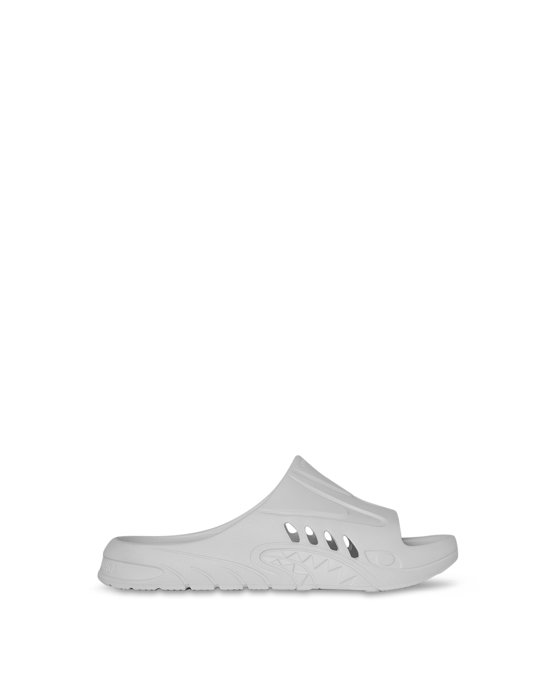 SPRAYGROUND® FOOTWEAR SHARKSLIDE: WHITE