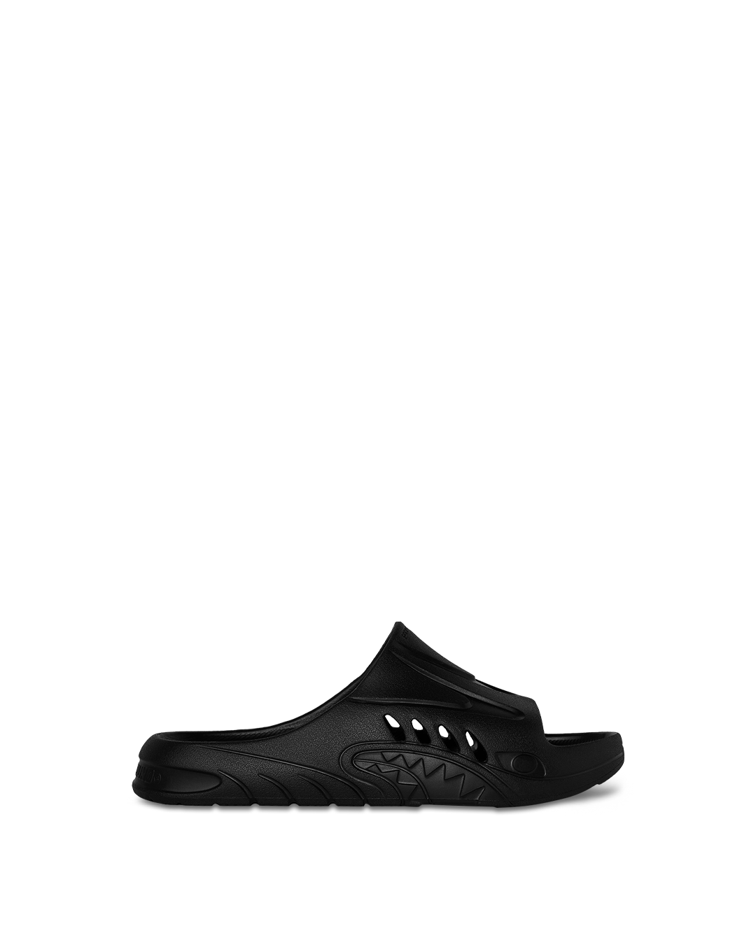 SPRAYGROUND® FOOTWEAR SHARKSLIDE: BLACK