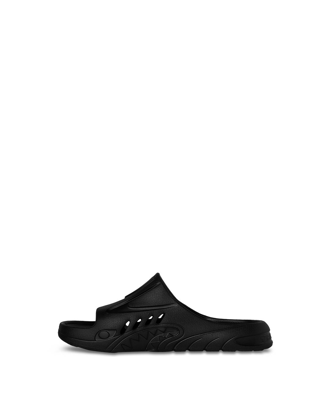 SPRAYGROUND® FOOTWEAR SHARKSLIDE: BLACK