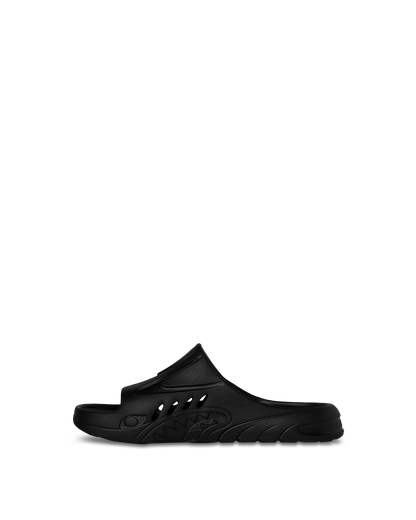 SPRAYGROUND® FOOTWEAR SHARKSLIDE: BLACK