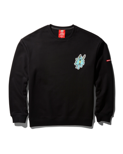 SPRAYGROUND® APPAREL SPONGEBOB SPLAT PULLOVER SWEATER (BLACK)