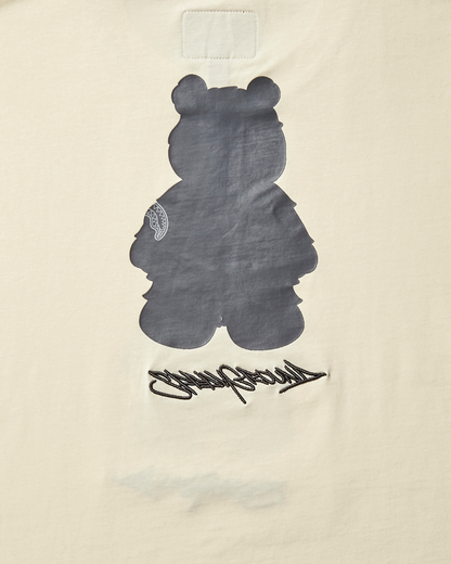 SPRAYGROUND® APPAREL SHORT SLEEVE GRAPHIC MONEY BEAR T-SHIRT (APRICOT)