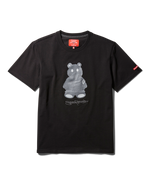 SPRAYGROUND® APPAREL SHORT SLEEVE GRAPHIC MONEY BEAR T-SHIRT (BLACK)