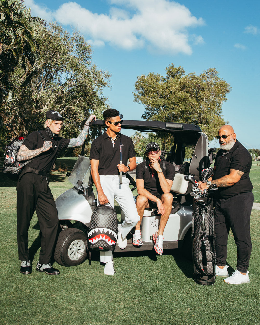 SPRAYGROUND® GOLF BAG HENNY AIIR TO THE THRONE PRO GOLF BAG
