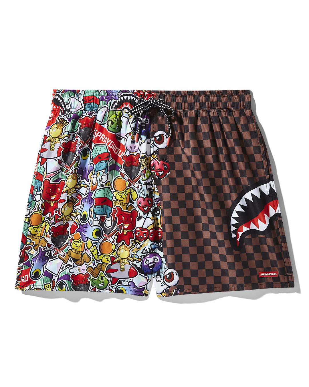 SPRAYGROUND® SWIM STICKER CREW SWIM SHORTS