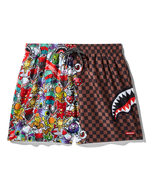 SPRAYGROUND® SWIM STICKER CREW SWIM SHORTS