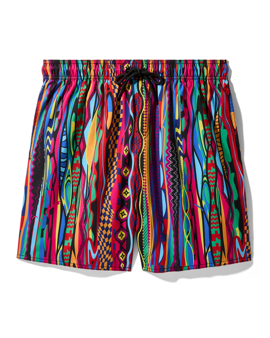SPRAYGROUND® SWIM BIG PAPPI PATTERN SWIM SHORT