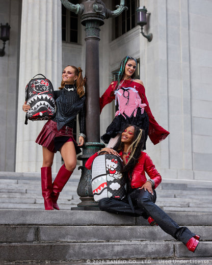 SPRAYGROUND® BACKPACK HELLO KITTY OFFICIAL COLLAB - BRICK WALL SPLIT BACKPACK