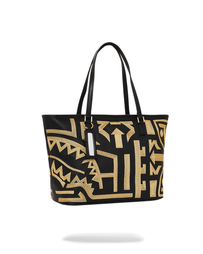 SPRAYGROUND® TOTE A.I.8 AFRICAN INTELLIGENCE PATH TO THE FUTURE II TOTE