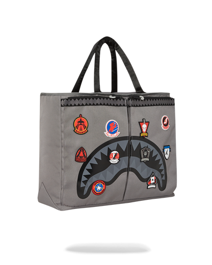 SPRAYGROUND® TOTE TOP GUN FLIGHT CREW OFFICIAL COLLAB PILOT TOTE