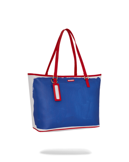 SPRAYGROUND® TOTE KEITH HARING BLUE PURSE TOTE