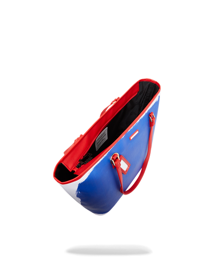 SPRAYGROUND® TOTE KEITH HARING BLUE PURSE TOTE